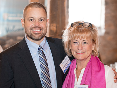 Dr. Todd Hamilton and Lynne Robinson